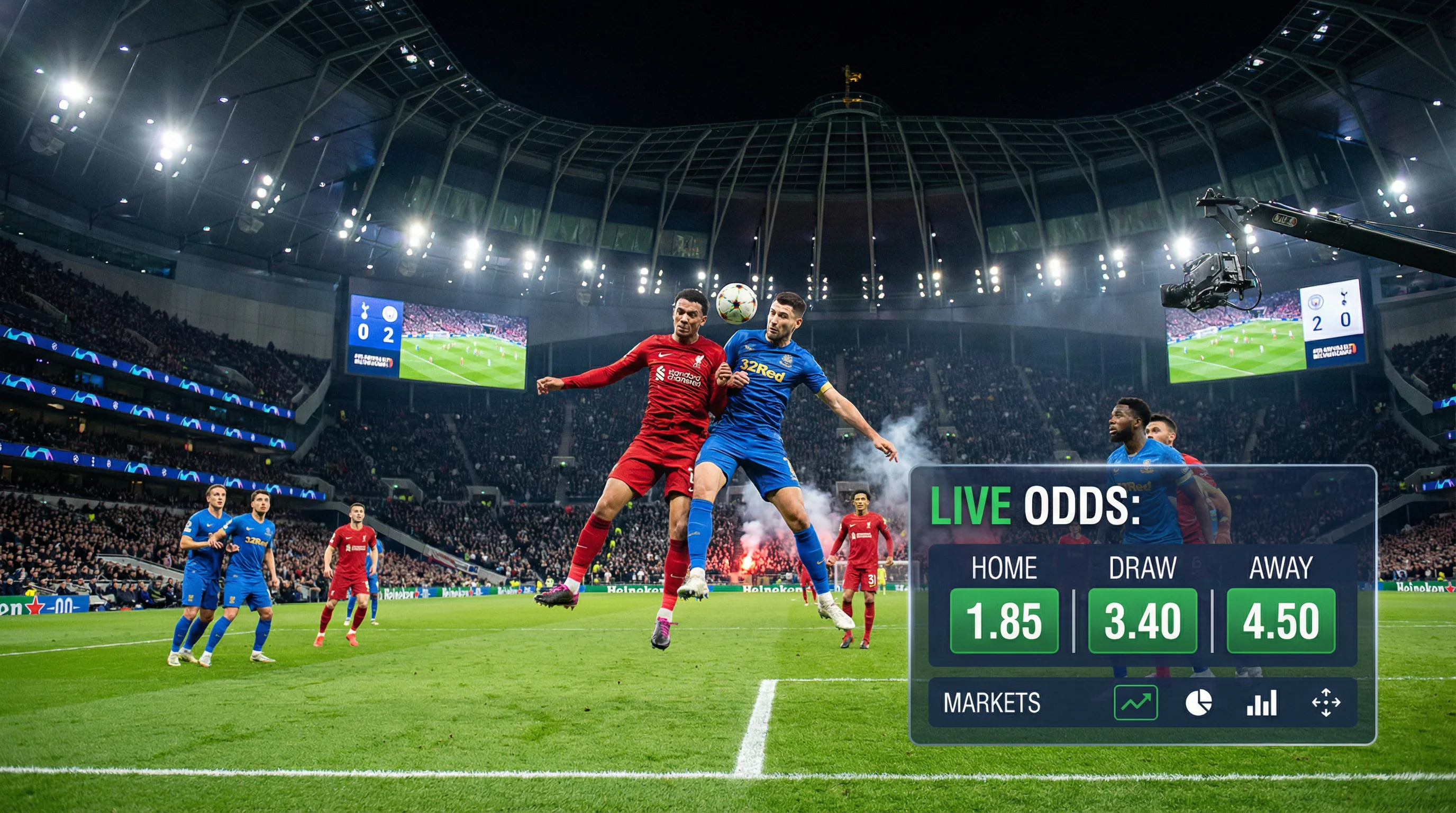 足球博彩投注 - 全球联赛赔率